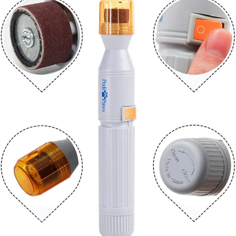 Electric Pet Nail Grinder and Trimmer